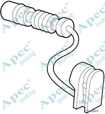 APEC BRAKING wir5197 -  Указатель износа, накладка тормозной колодки
